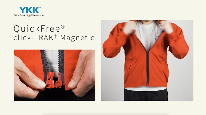 【YKK OFFICIAL】QuickFree® click-TRAK® Magnetic