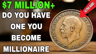 MOST EXPENSIVE ONE PENNY GEORGIVS V COINS UK 💰 Rare King George V Pennies Worth A LOT of Money 🇬🇧
