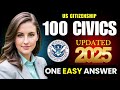 2025 random 100 civics questions and answers - U.S. citizenship interview I N400 Interview