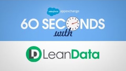 60 Seconds With LeanData