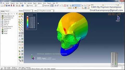 Simulation blast wave effect over the human body in Abaqus