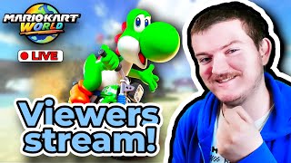 🔴LIVE: Racing Online In Mario Kart World With Viewers!
Its time for Mario Kart World online racing madness. Hopefully I dont experience to many issues (fingers crossed) and we can all have a great time!
Instructions: Use the Room ID shown on the screen to join. No need to ask to be my friend on the console just input the ID and you can race along with me and others!
Thanks for watching! Please like and consider subscribing to the channel so you do not miss out on new videos or when I go live!
*Livestream guidelines*
1. Please *respect* everyone in chat.
2. The mods are here to do their jobs. *DO NOT ARGUE*
3. Please keep the topic relevant to the stream,
4. Dont self-promo.
5. Do NOT ask to be a mod for this channel.
6. Dont. Spam. Chat! (pretty self-explanatory)
7. Any kind of homophobic, racist or that can offend people WILL NOT BE TOLERATED! Swift action will be taken.
8. There no need for you to age reveal, as who asked?
9. If you are asking another chatter to play a game with you. Please find a way to contact them. (e.g. Discord)
10. Do NOT tell the streamer of what he can and cannot do in the games. (e.g. telling me to play the game offline when the topic is online gaming)
11. If I am playing a new game. Let me figure it out first before asking for help. Spoilers will be immediately deleted without hesitation.
Please enjoy the streams!
Mods 🔧: If you see any anything in my chat. DONT hesitate/wait for the green light from me.
Join this channel to get access to perks: https://www.youtube.com/channel/UCL_mUgCCZI8kQgFeRZocJQg/join
KO-FI page:
https://ko-fi.com/jameslikestogame
SOCIALS:
Discord: https://discord.gg/RWxyDsZ8sE
Twitch: https://www.twitch.tv/jameslikestogamelive
TikTok: https://www.tiktok.com/@jameslikestogame
Twitter: https://twitter.com/JamesLTG2023
Threads: https://www.threads.net/@jameslikestogame2024
Instagram: https://www.instagram.com/jameslikestogame2024
Background designed by: https://www.instagram.com/rubyredinks/
#mariokartworld #nintendo #jameslikestogame 🔴LIVE: Racing Online In Mario Kart World With Viewers!