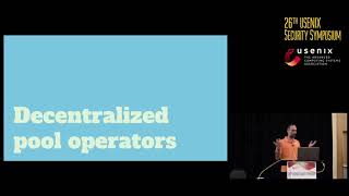 Details USENIX Security '17   SmartPool  Practical Decentralized Pooled Mining News