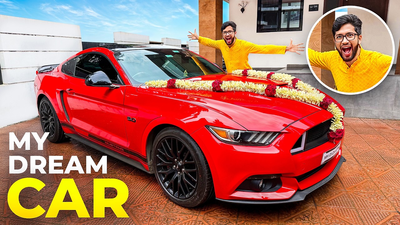 FINALLY BOUGHT MY DREAM CAR MUSTANG GT IN REAL LIFE