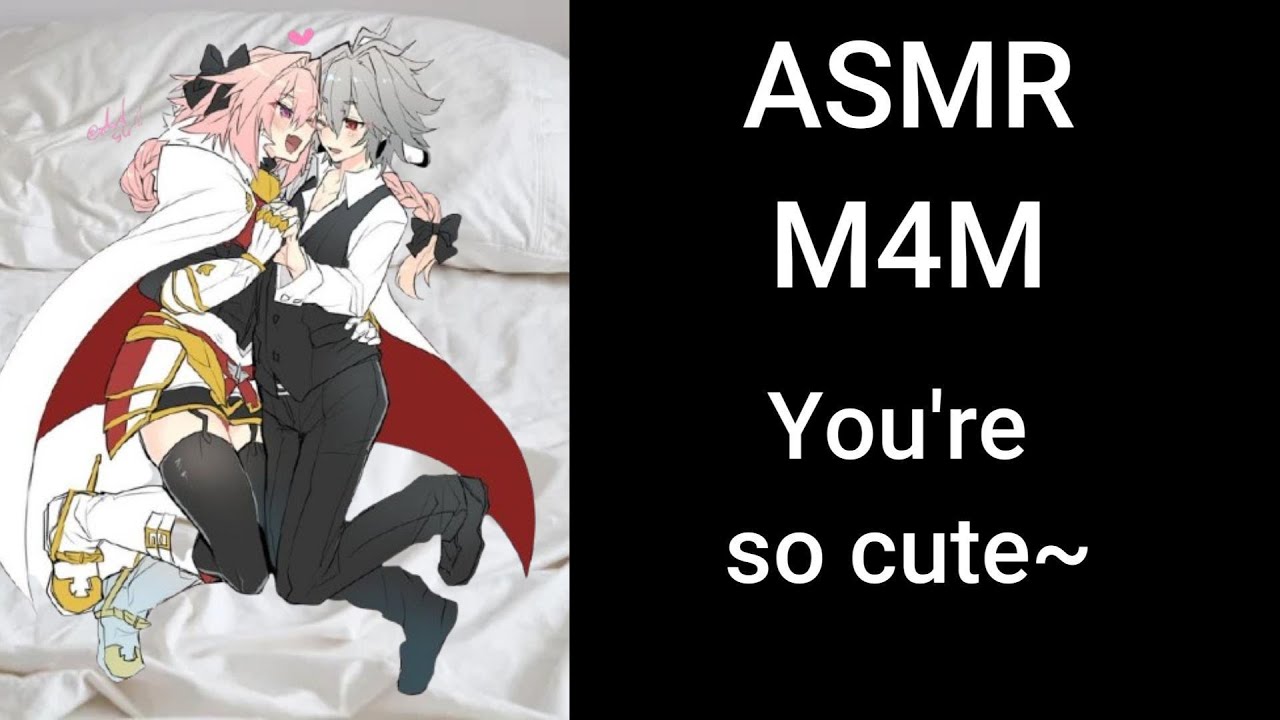 ASMR M4M Femboy Boyfriend cuddles you (cracking noises)