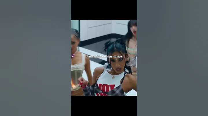 My friend rates katseye members||K-pop Addict||#katseye #gnarly #lara #manon #sophia #daniela #megan