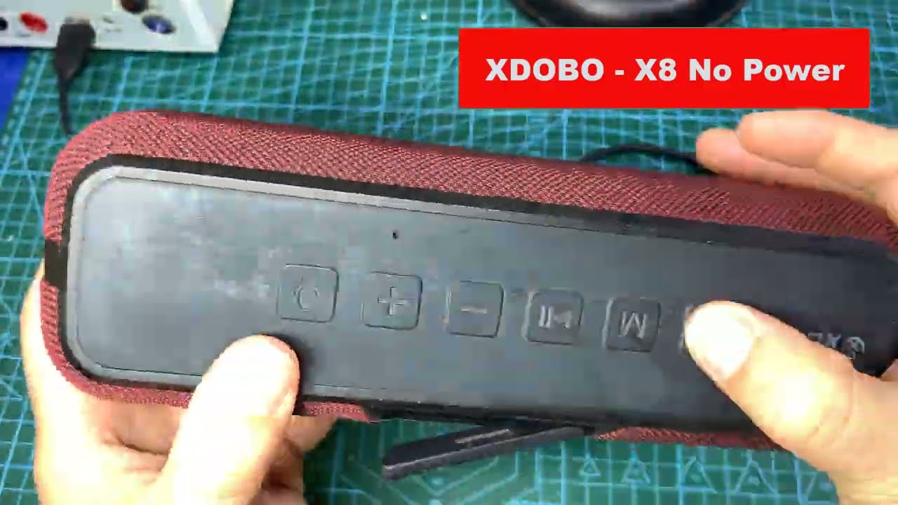 Repair the XDOBO X8 Bluetooth speaker that won't power on