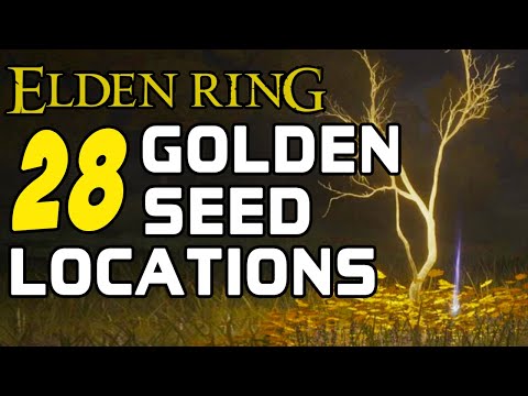 ELDEN RING: 28 Golden Seed Locations! (To Get More Flasks)