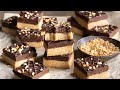 4 Ingredient Peanut Butter Bars, no dairy, no gluten - Real Food Healthy Body