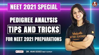 Pedigree Analysis- Tips and Tricks for NEET 2021 Preparations | Vani mam | Vedantu Biotonic for NEET