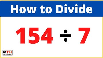 154 gedeeld door 7 (154÷7) | Waarde van 154/7 | Lange deling