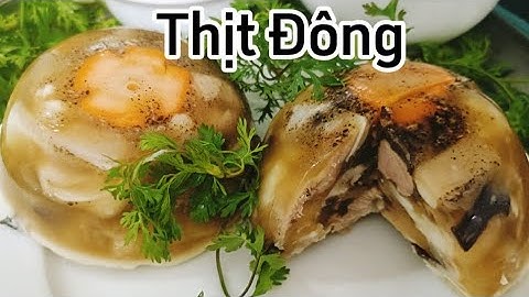 Hướng dẫn cách nấu thịt đông ngon