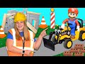 Assistant Leads Super Mario and Rubbles Crew on Construction Project