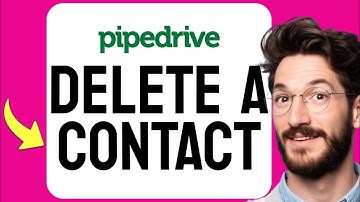 How to DELETE a Contact in Pipedrive (Step by Step) 2025