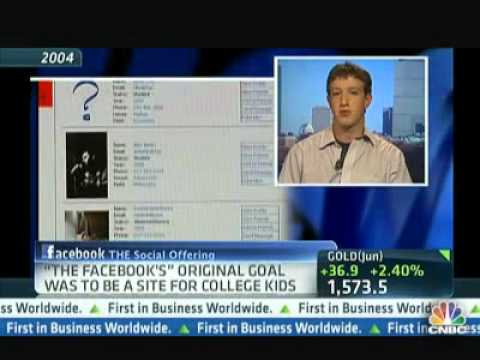 Mark Zuckerberg Interview On CNBC From 2004