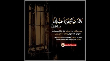 حالات واتساب سعدالغامدي سورة يوسف  ..اجمل حالات واتساب ❤