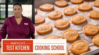 How to Make Cheddar Cheese Coins with Elle Simone Scott | ATK Cooking School