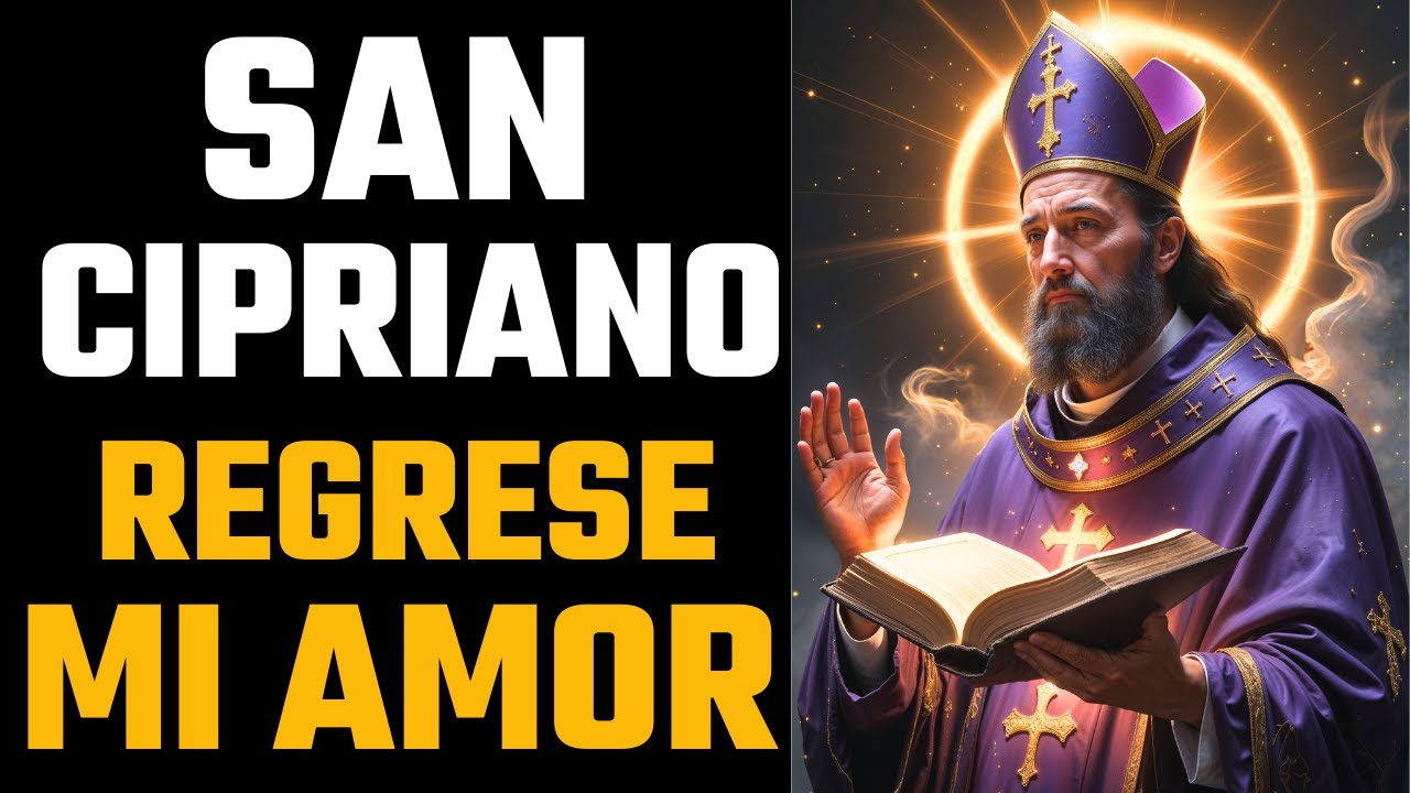 Poderosa Oración a San Cipriano para Recuperar el Amor