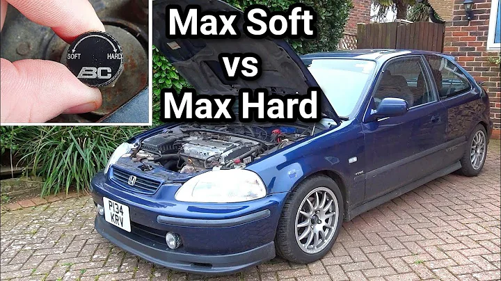 Soft vs Hard? A Quick Damper Setting Comparison On My BC Racing Coilovers...