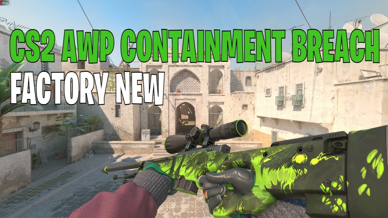 AWP  Containment Breach (Well-Worn) - Counter-Strike 2 - Skinport