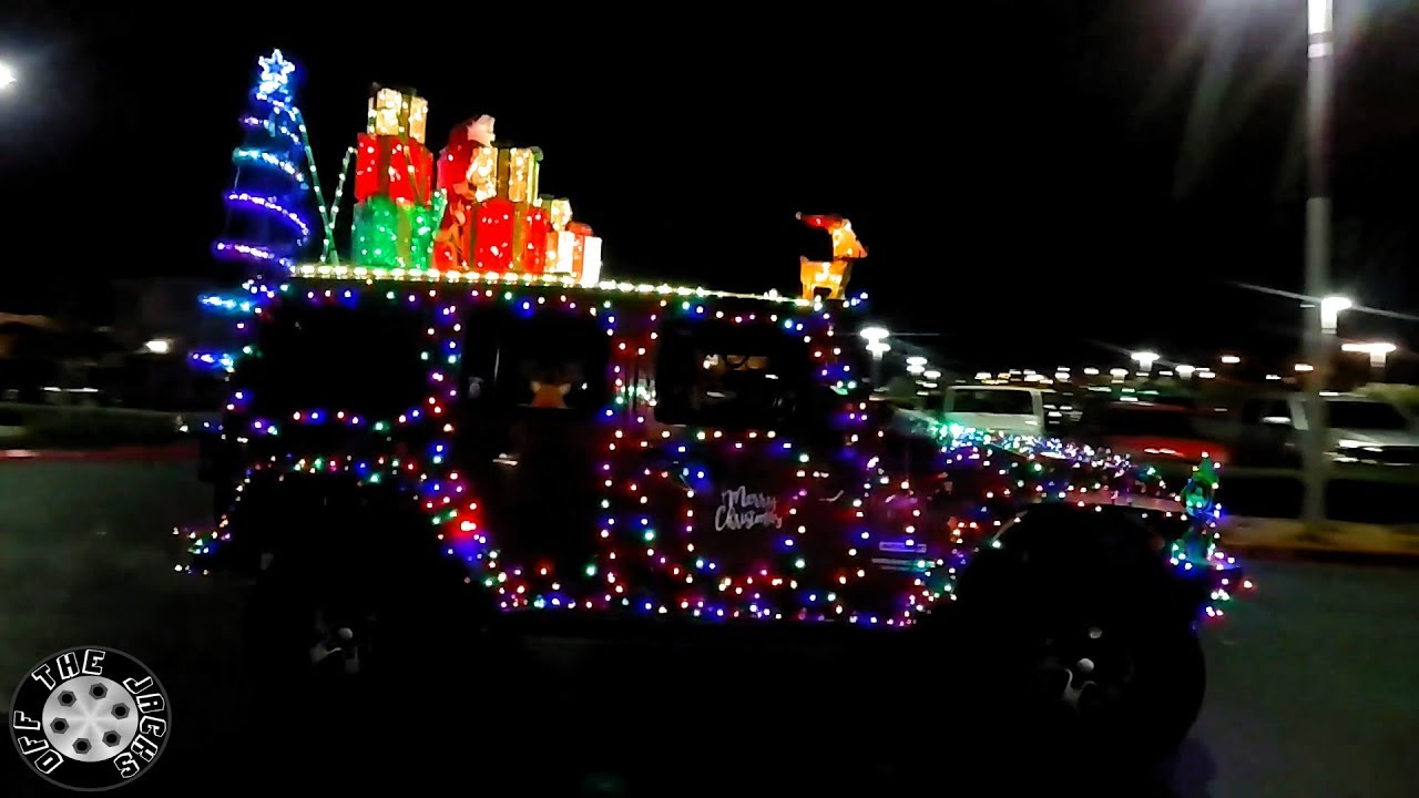 Christmas Eve Jeep Cruise Las Vegas YouTube