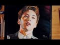 Drawing 시우민 EXO Xiumin 색연필 팬아트 [drawholic]