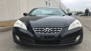 2010 HYUNDAI GENESIS COUPE 2.0T  FOR SALE AT AUTODRIVE CANADA - USED CAR DEALERSHIP IN ON, CA 2010 Genesis Coupe 2 0t A T Silverstone For Sale