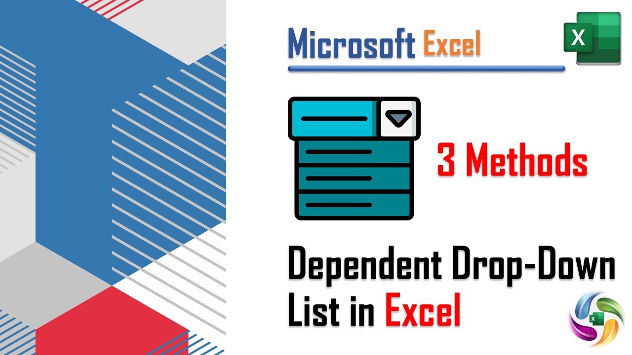 How to Create a Dependent Drop Down List in Excel - YouTube