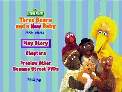 (未使用･未開封品)Three Bears &amp; A New Baby [DVD] Amazon.com: Sesame Street - Three Bears and a New Baby