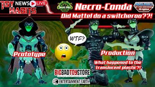 Necro-Conda MOTU Origins Official Images & Preorder, did Mattel do a switcheroo?