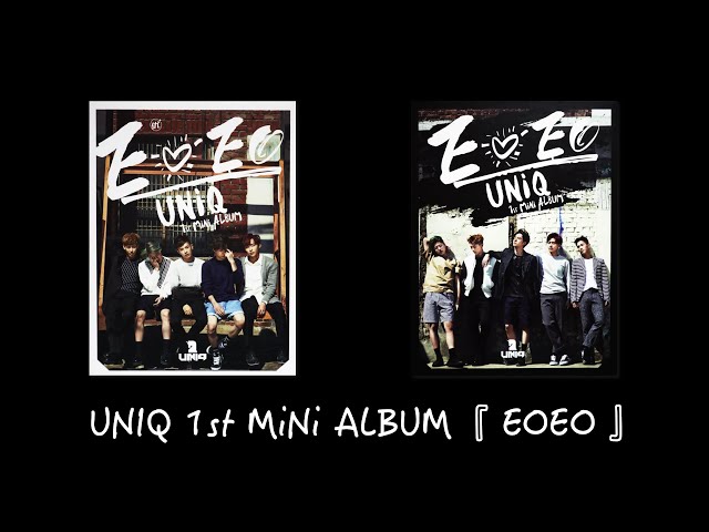 王一博 UNIQ 1st Mini ALBUM EOEO 中国版 王一博 UNIQ 1st Mini ALBUM EOEO 中国版