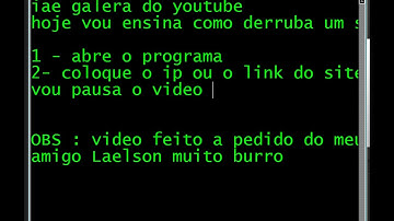 Como derrubar site usando o programa Anonymous Doser 2017