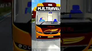 VOLVO SLEEPER BUS MOD for bus simulator indonesia #bussid #trendingshorts #viral#gamingvideos