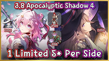 3.8 APOC4 : 1 Limited 5* per side Challenge | Hunt March7th & E0S0 The Herta 3* Clear!