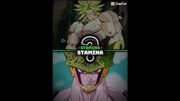 Z broly vs perfect cell