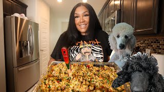 MAKING FOOD FOR MY TWO NEW POODLE PUPPIES | COOKMAS DAY 1