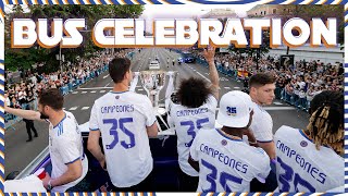 INSIDE Real Madrid's BUS CELEBRATIONS | LaLiga champions!