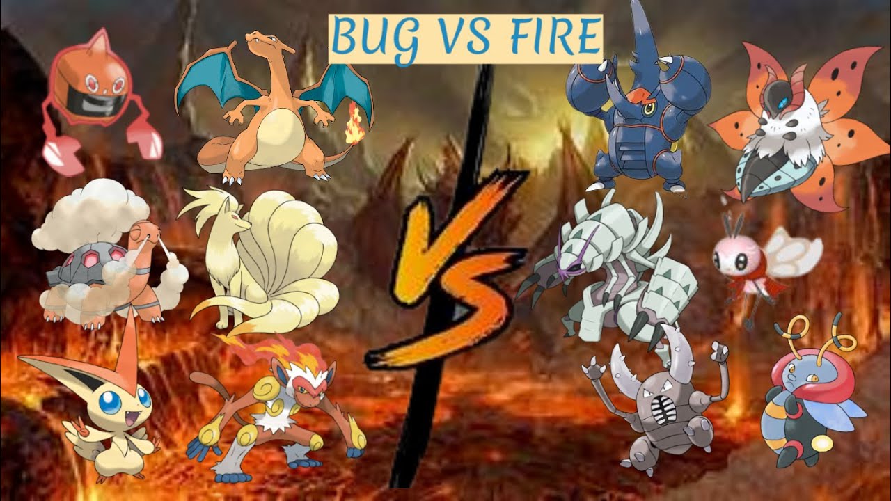 Pokemon Bug Vs Fire Gen 7 Battle Heracross Op Youtube