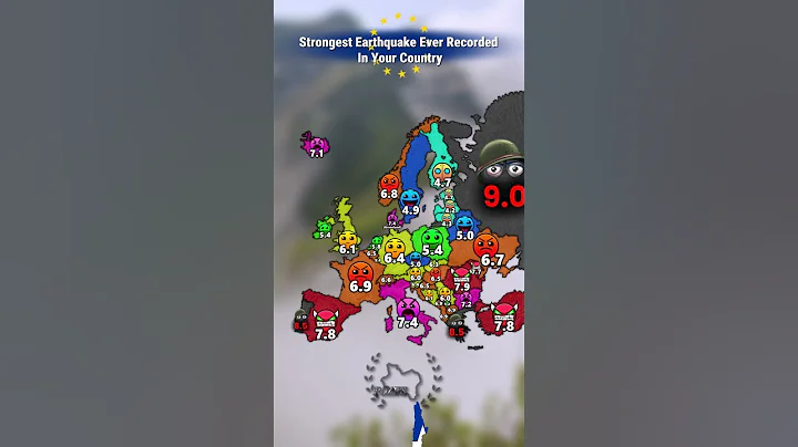 Strongest earthquake ever recorded in your country.