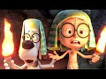 Mr Peabody escapes a Cursed Pyramid | CLIP