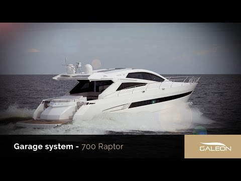 Galeon 700 Raptor garage