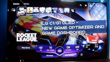 LG C1 OLED - New Game OPTIMIZER and Game dashboard!!!