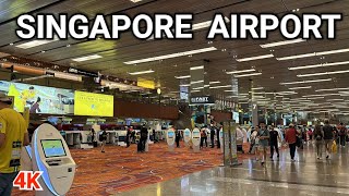 Singapore Airport Tour 4K | Exploring the World's Best Airport | Jewel  Airport  | Terminal 1 Tour