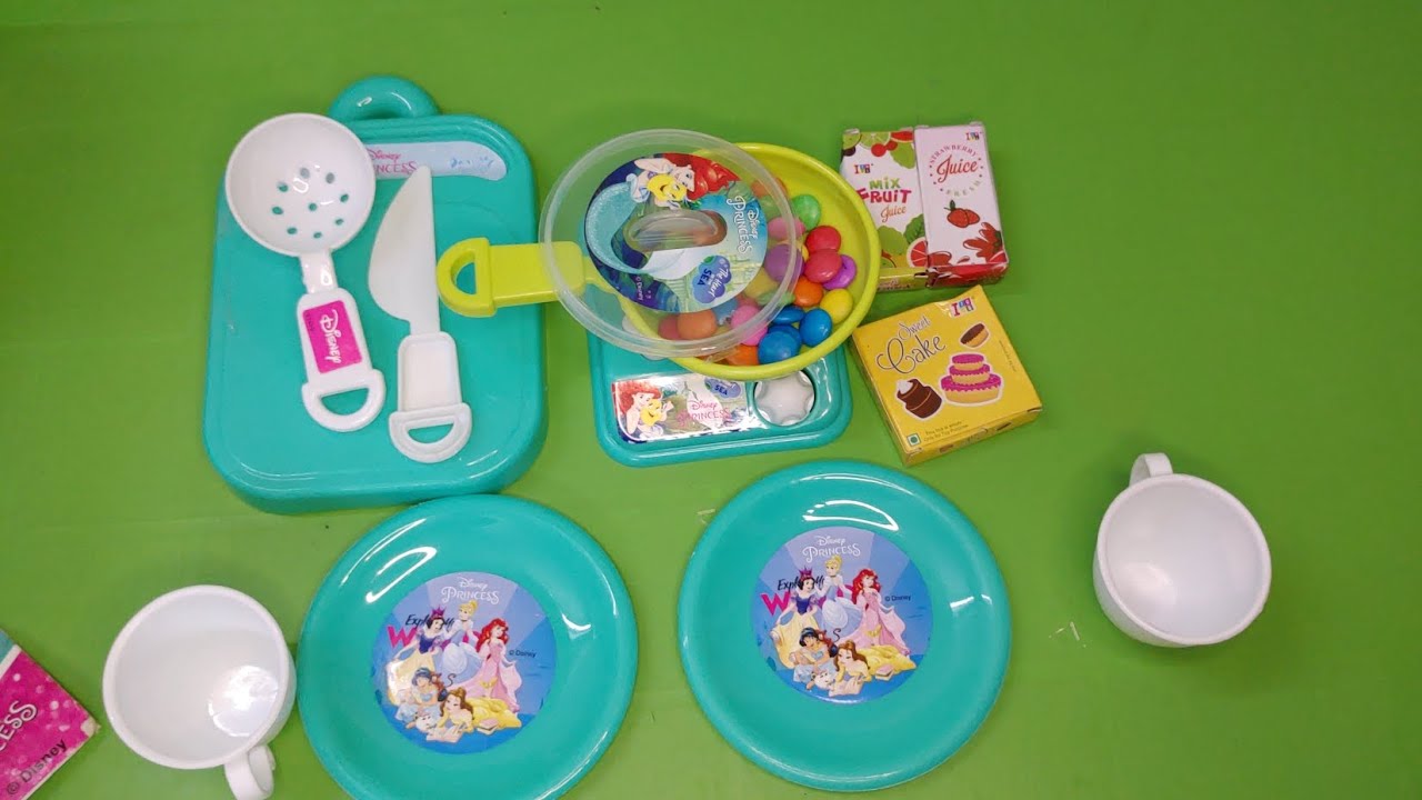 New kitchen set unboxing - YouTube