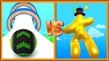 Blob Runner VS Going Balls Gameplay Walkthrough All Levels  Update Video Android IOS