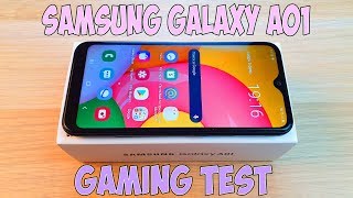 SAMSUNG GALAXY A01 GAMING TEST (SNAPDRAGON 439) - ИГРОВОЙ ТЕСТ!