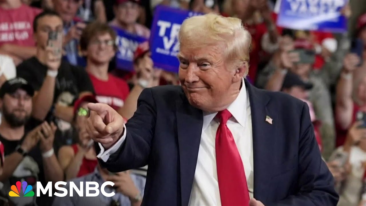 ⁣'Jibbering nonsense': Trump floats idea that Biden may 'crash' the DNC and take 