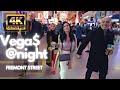 Fremont Street Las Vegas at night [4K] - It's a Free Attraction!