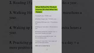 💡 7 Small Habits That Changed My Life Forever | Mindset Shift You Need