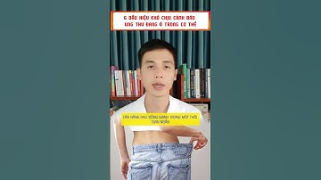 6 Dấu Hiệu Khó Chịu Cảnh Báo Ung Thư Đang Ở Trong Cơ Thể #shorts #duocsidatofficial